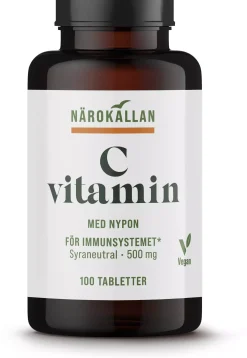Närokällan C-vitamin 500 mg 100 tabletter 100 stk