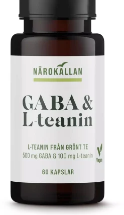 Närokällan GABA & L-teanin 60 stk