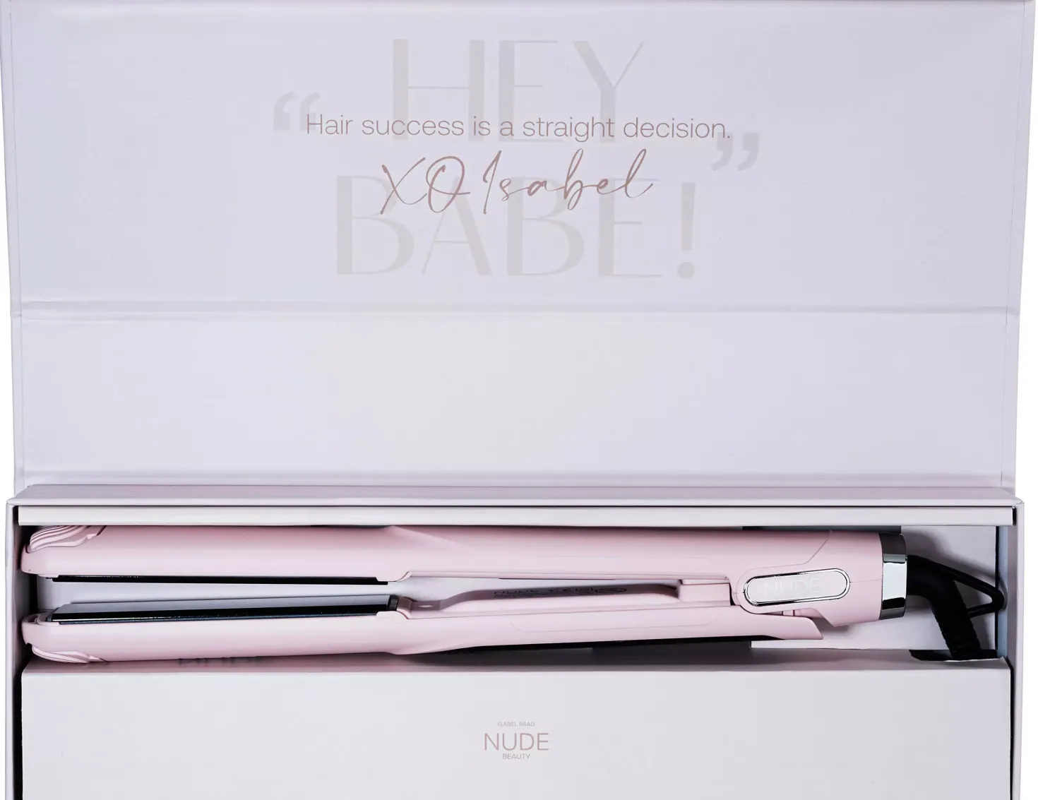 Nude Beauty Flat Iron Hair Straightener
