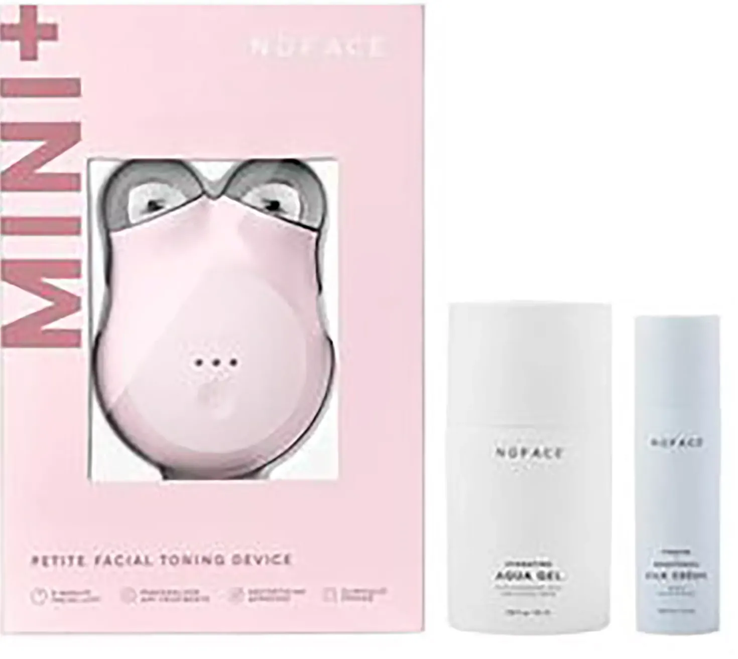 NuFACE Mini+ Smart Petit Facial Toning Kit Violet Dusk