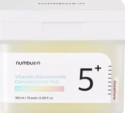 numbuzin No.5 Vitamin-Niacinamide Pad (70 pads) 180 ml