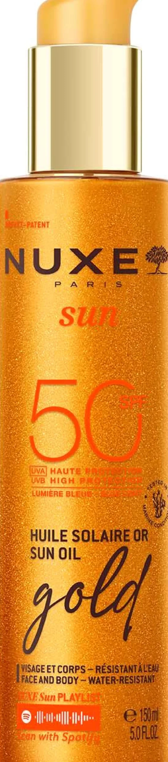 NuxeSun Tanning Oil Gold SPF50 150 ml