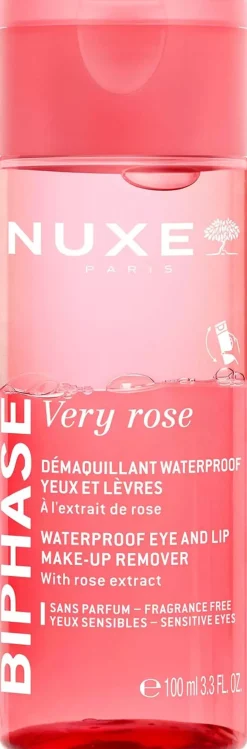 Nuxe Very Rose Biphase Makeup Remover 100 ml