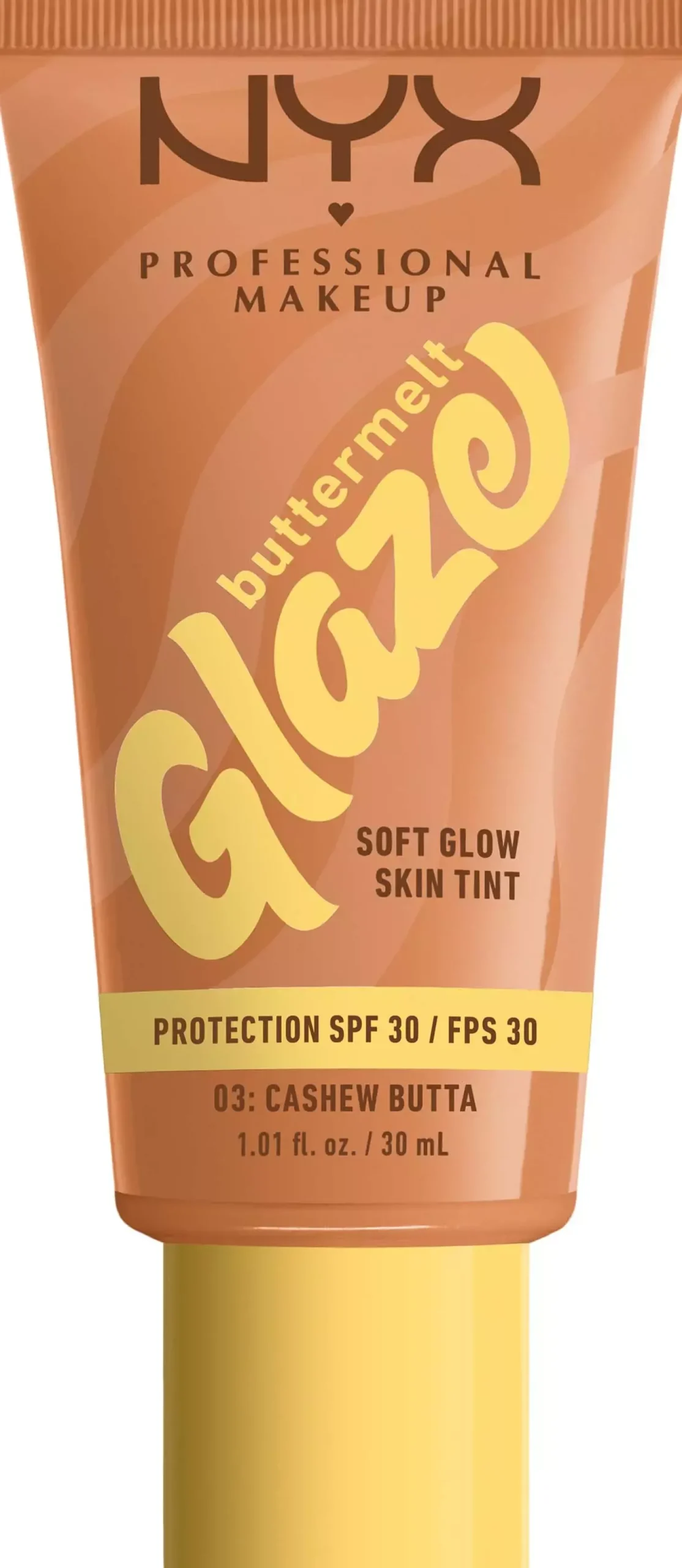 NYX PROFESSIONAL MAKEUP Buttermelt Glaze Skin Tint 03 Cashew Butta