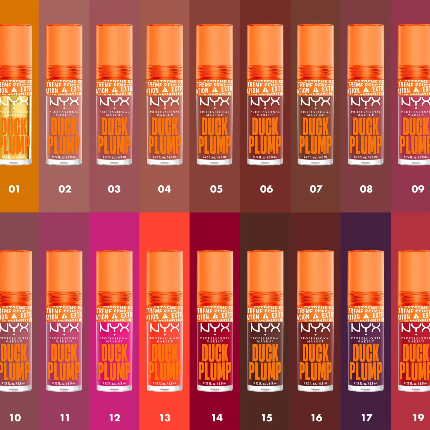 NYX PROFESSIONAL MAKEUP Duck Plump Lip Lacquer 12 Bubblegum Bae