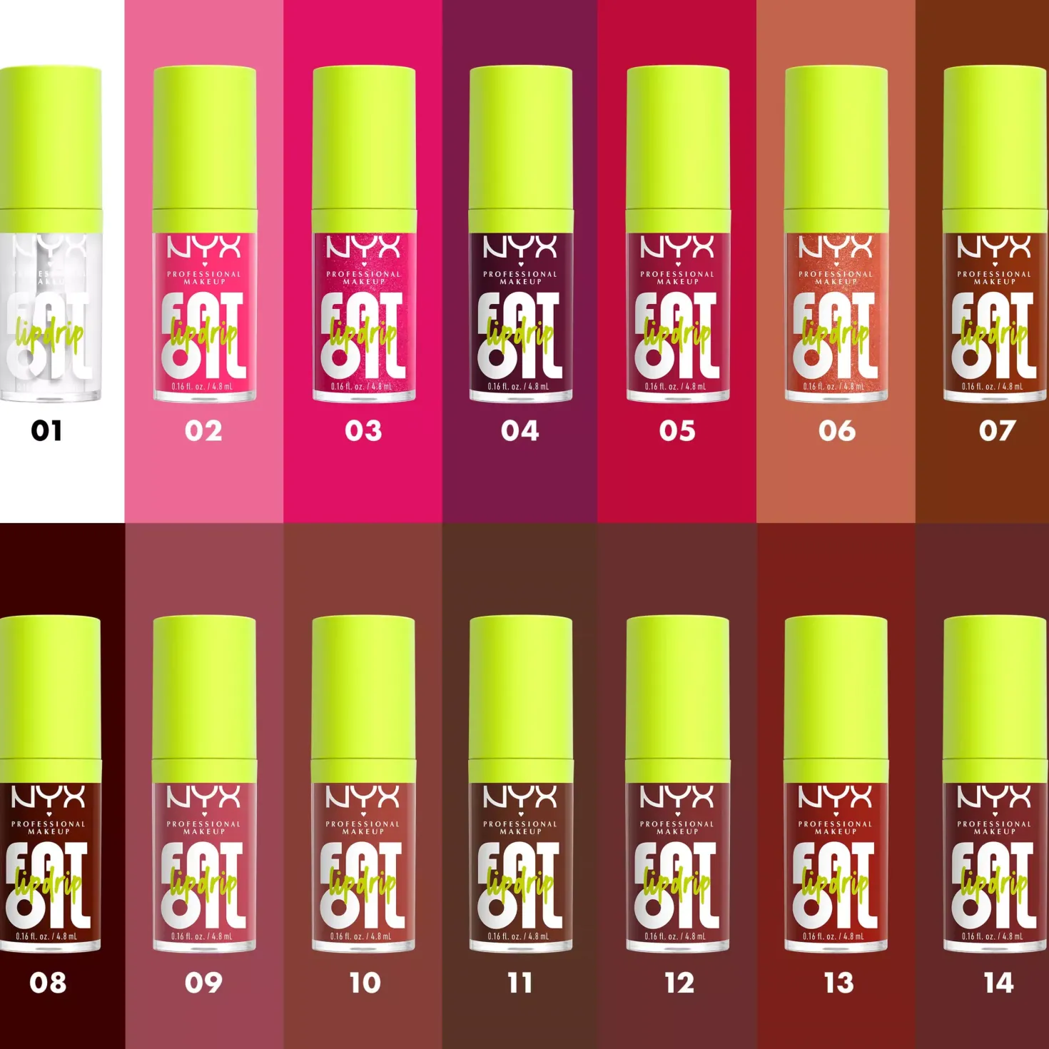 NYX PROFESSIONAL MAKEUP Fat Oil Lip Drip Lip Gloss 08 Status Update