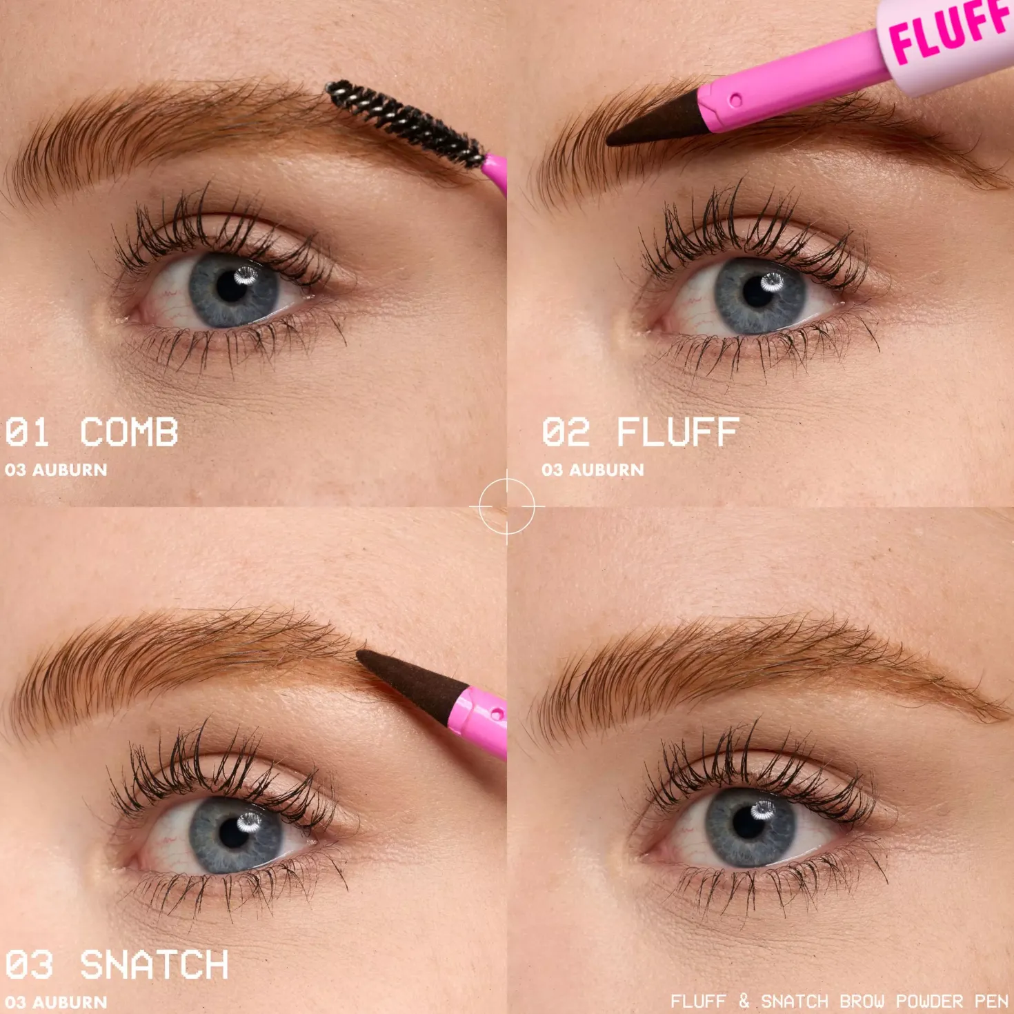 NYX PROFESSIONAL MAKEUP Fluff & Snatch Brow Powder Pen 05 Cool Ash Brown