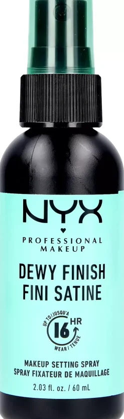 NYX PROFESSIONAL MAKEUP Makeup Setting Spray Dewy Finish 60 ml