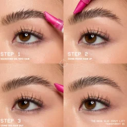 NYX PROFESSIONAL MAKEUP The Brow Glue Crazy Lift Lamination Gel 01 Transparent