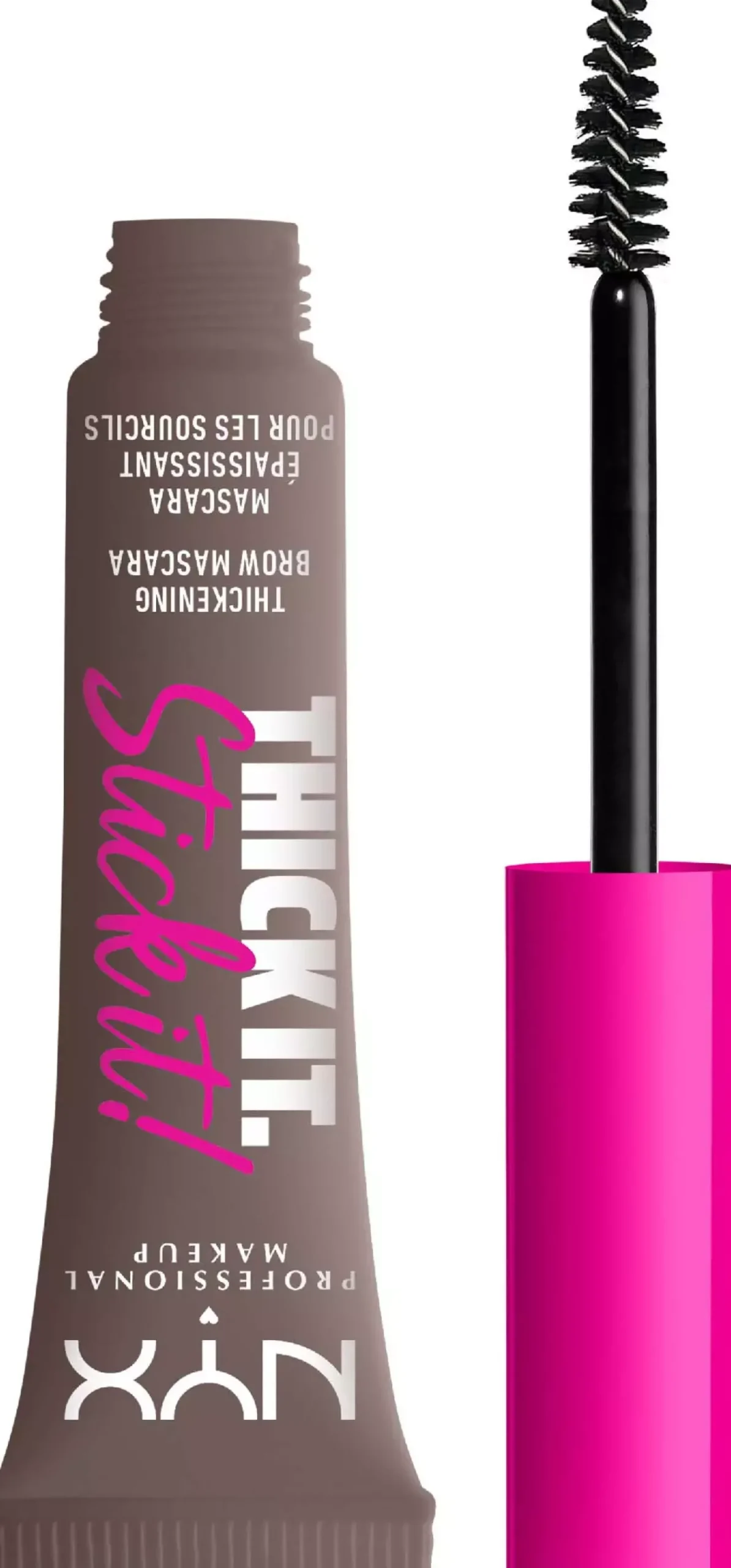 NYX PROFESSIONAL MAKEUP Thick it. Stick it! Brow Mascara Brunette