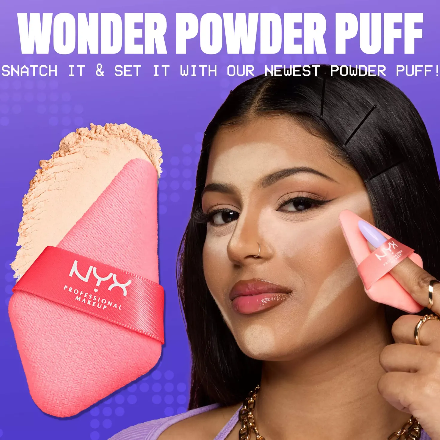 NYX PROFESSIONAL MAKEUP Wonder Setting Powder Puff