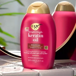 OgxKeratin Oil Shampoo 385 ml