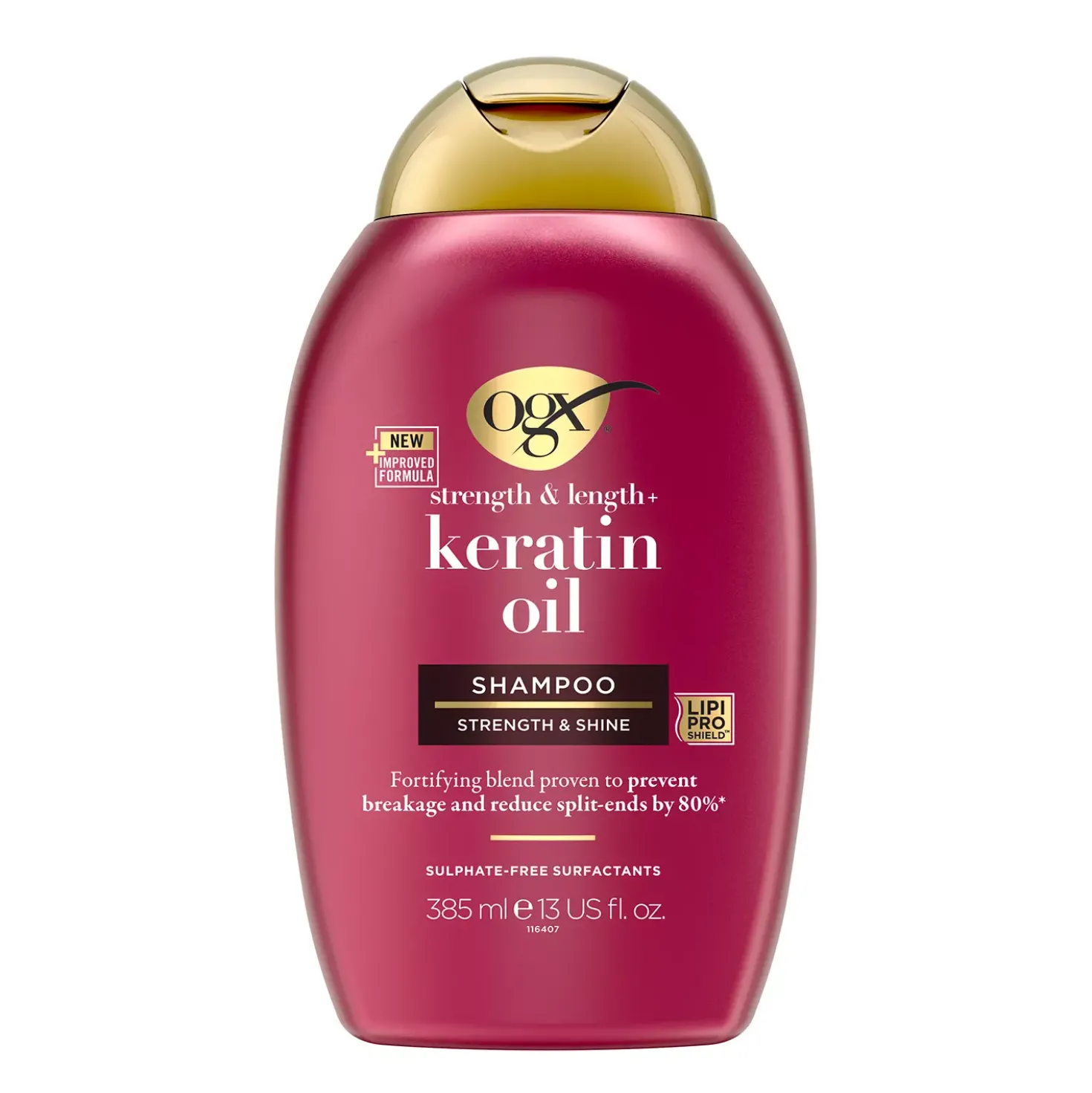 OgxKeratin Oil Shampoo 385 ml
