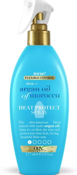 OgxShine Argan Oil of Morocco Heat Protect Spray 177 ml