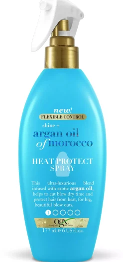 OgxShine Argan Oil of Morocco Heat Protect Spray 177 ml