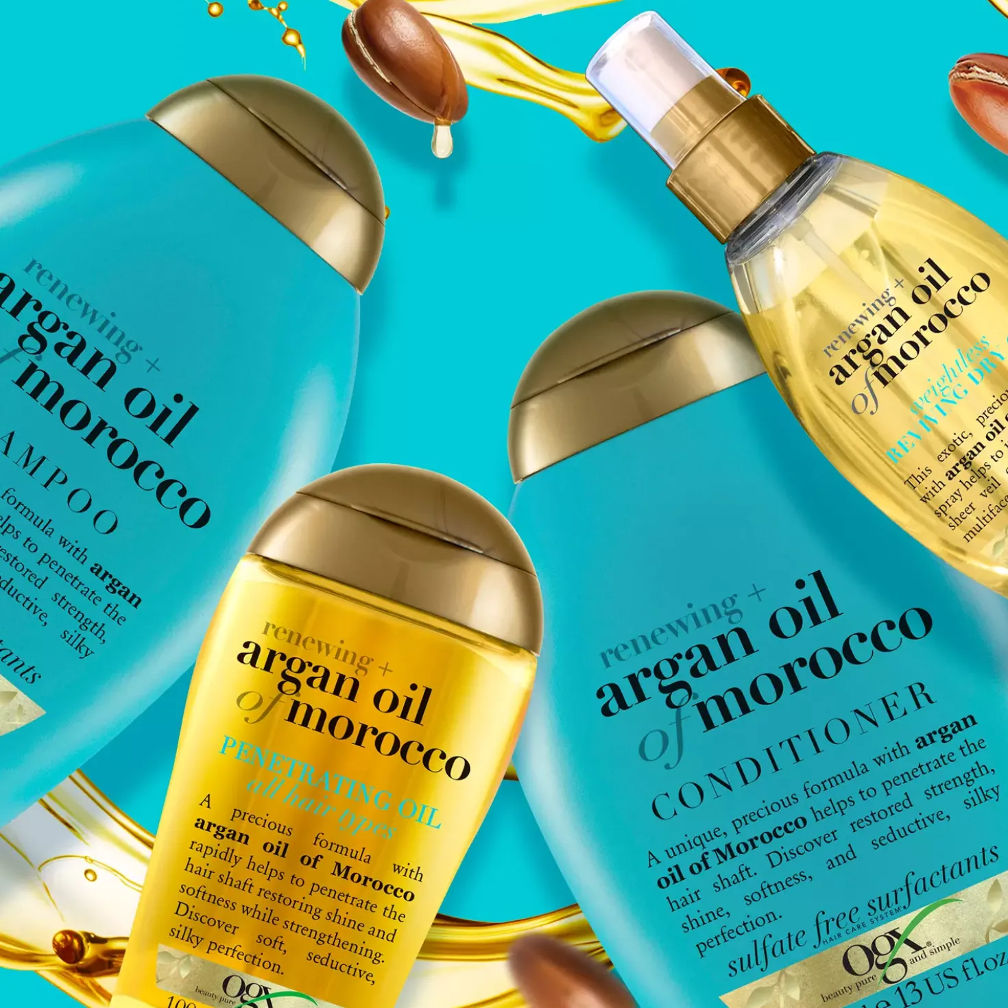 OgxShine Argan Oil of Morocco Tame & Shine Cream 177 ml