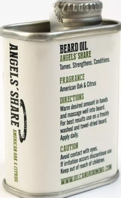 Oil Can Grooming Angels Share Beard Oil 50 ml