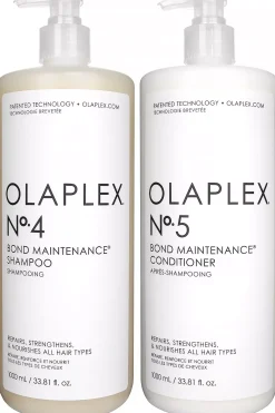 Olaplex Bond Maintenance Bundle No.4 Shampoo 1000 ml & No.5 Conditioner 1000 ml