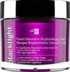 OligoBlacklight Styling & Care Violet Intensive Repleneshing mask 200 ml