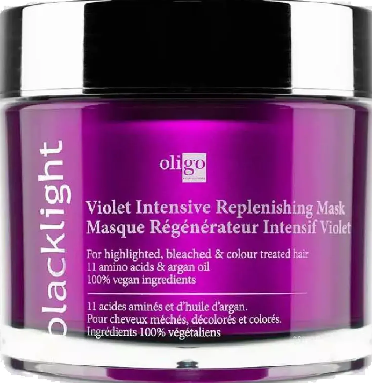 OligoBlacklight Styling & Care Violet Intensive Repleneshing mask 200 ml