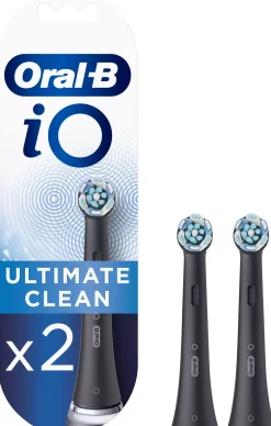 Oral B iO Ultimate Clean Black 2 stk