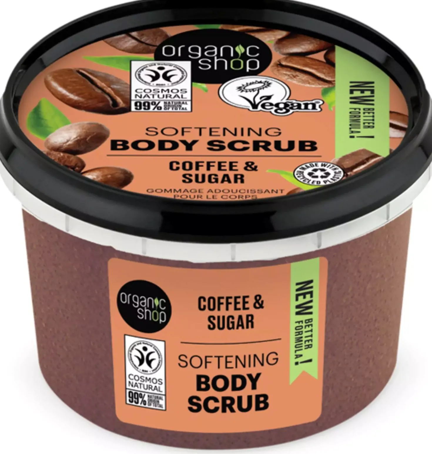 Organic Shop Body Scrub Coffee & Sugar 250 ml