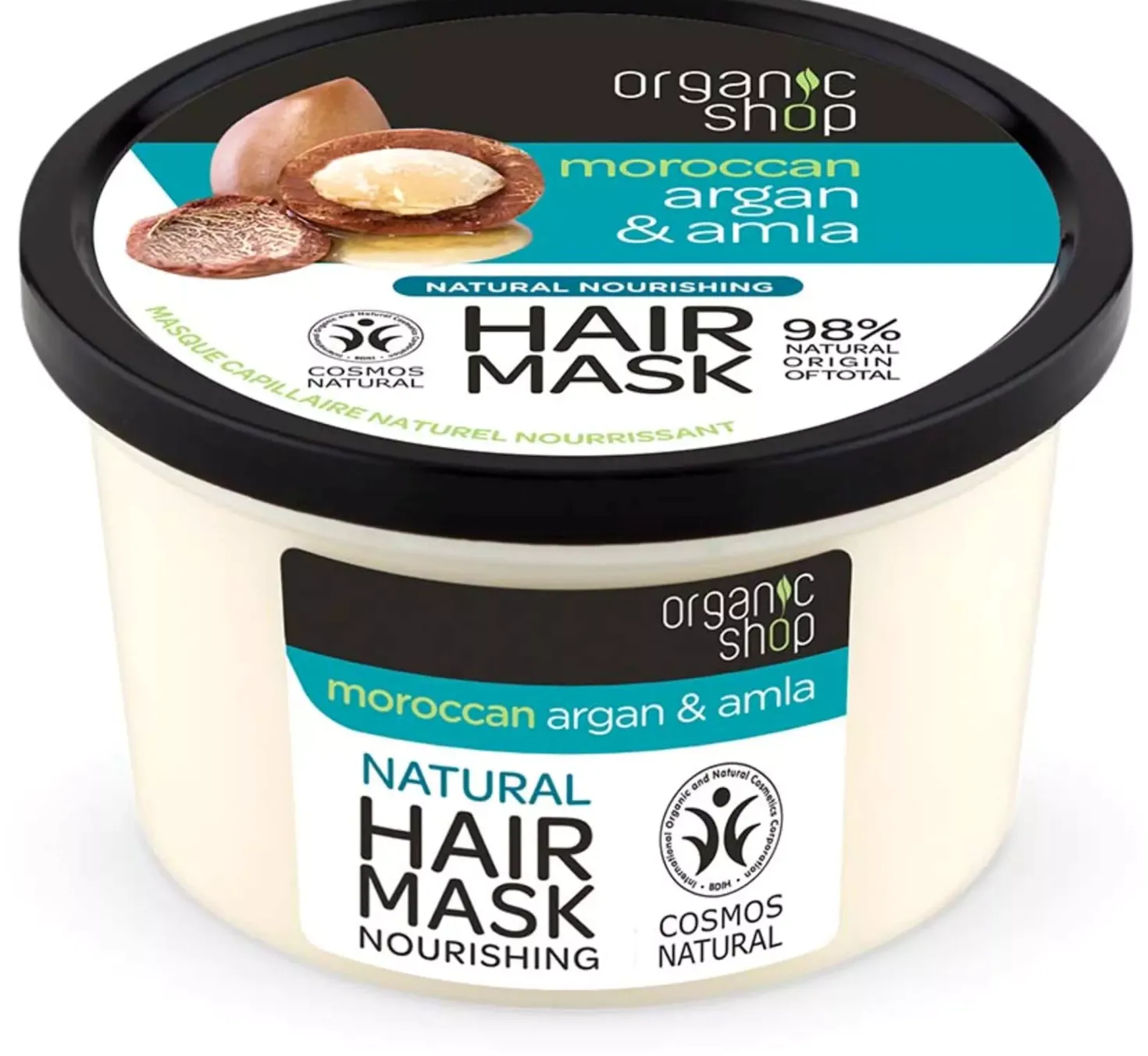 Organic Shop Nourishing Hair Mask Argan & Amla 250 ml