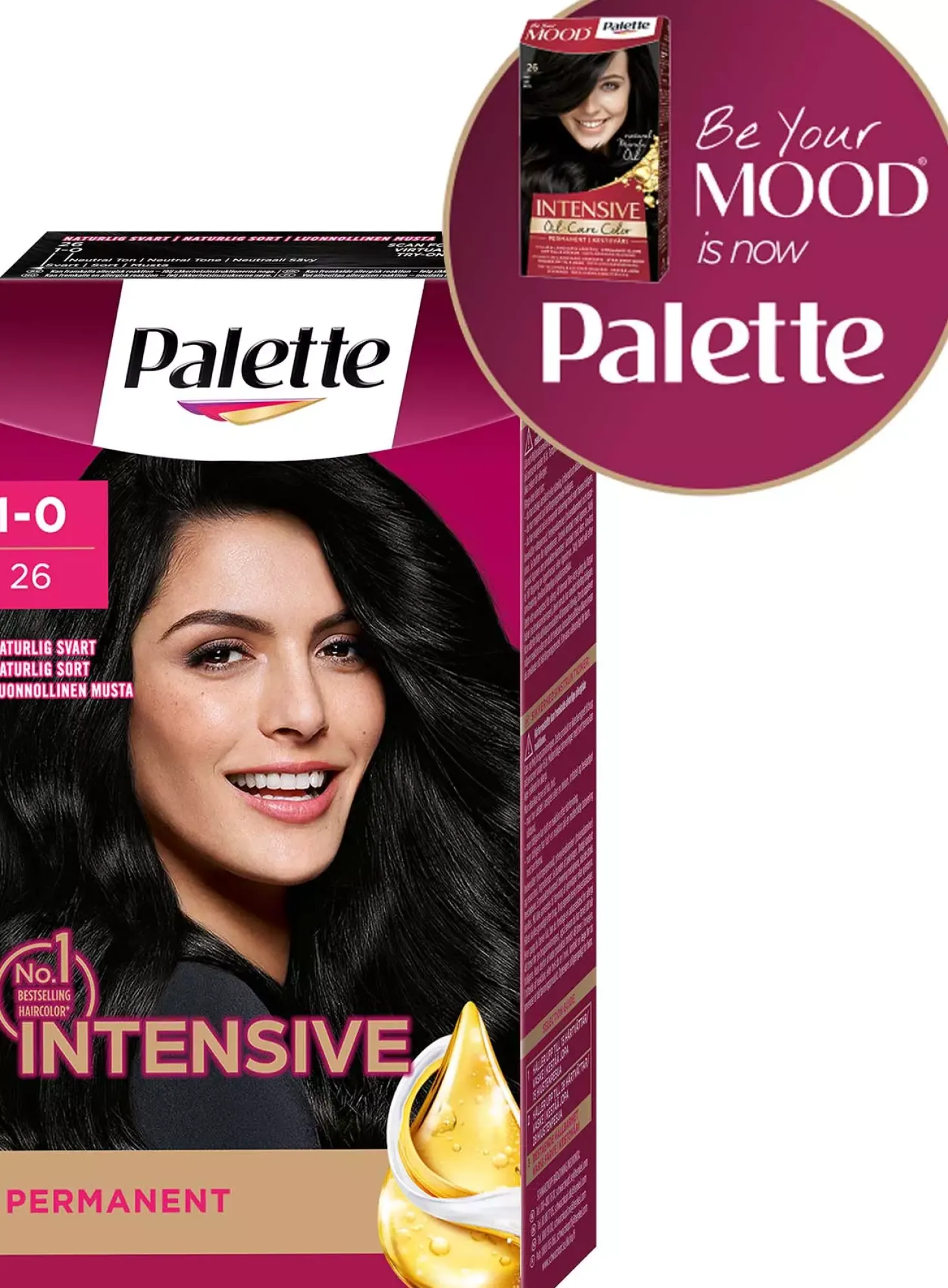 Palette Intensive Creme Coloration 6-88 Ruby Red