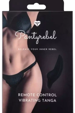 Pantyrebel Vibrating Tanga Black