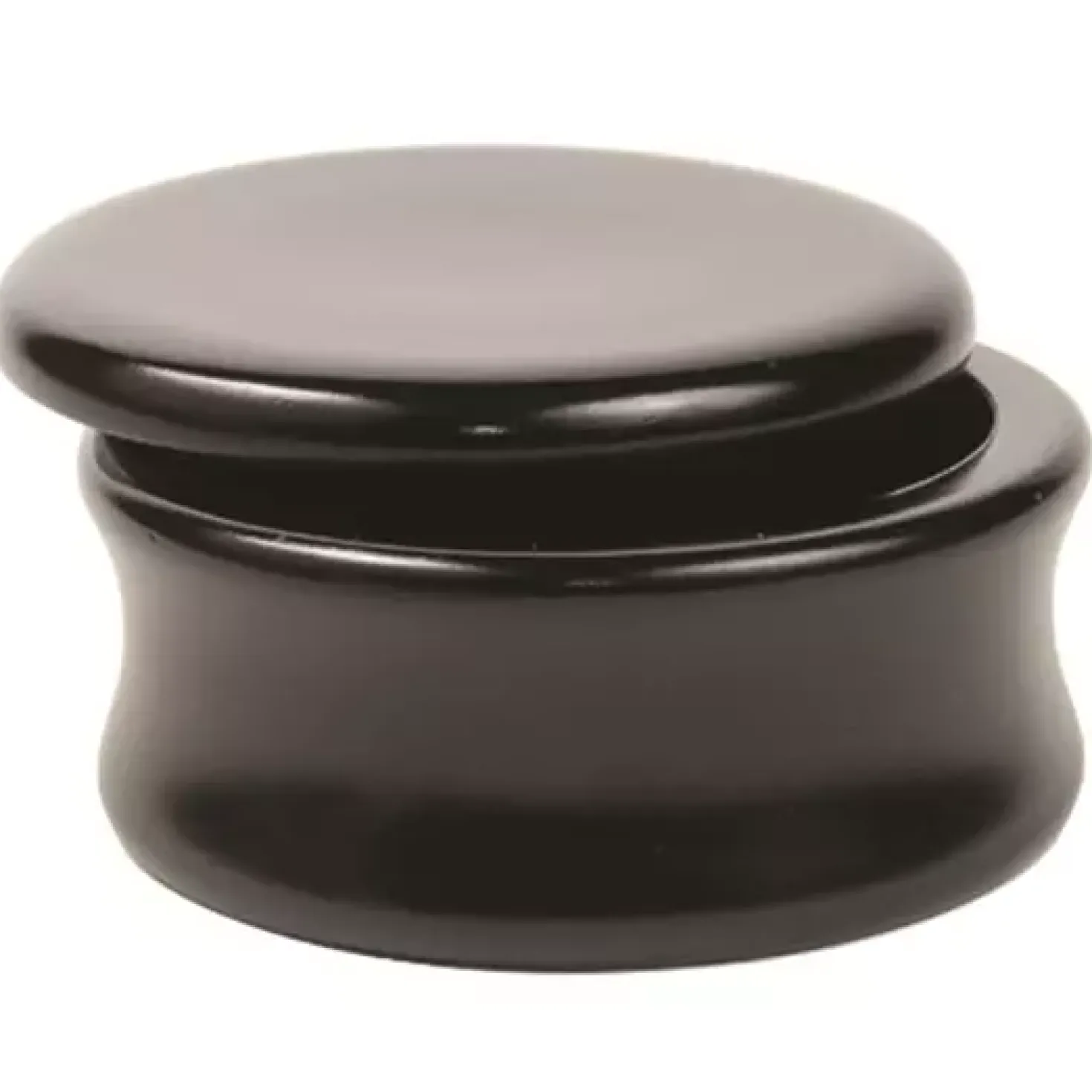 Parker Shaving Black Mango Wood Shave Bowl