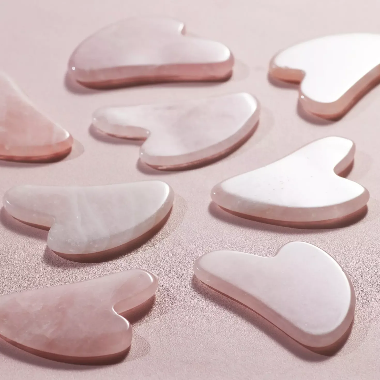 Parsa BeautyNature Love Gua Sha Rose Quartz