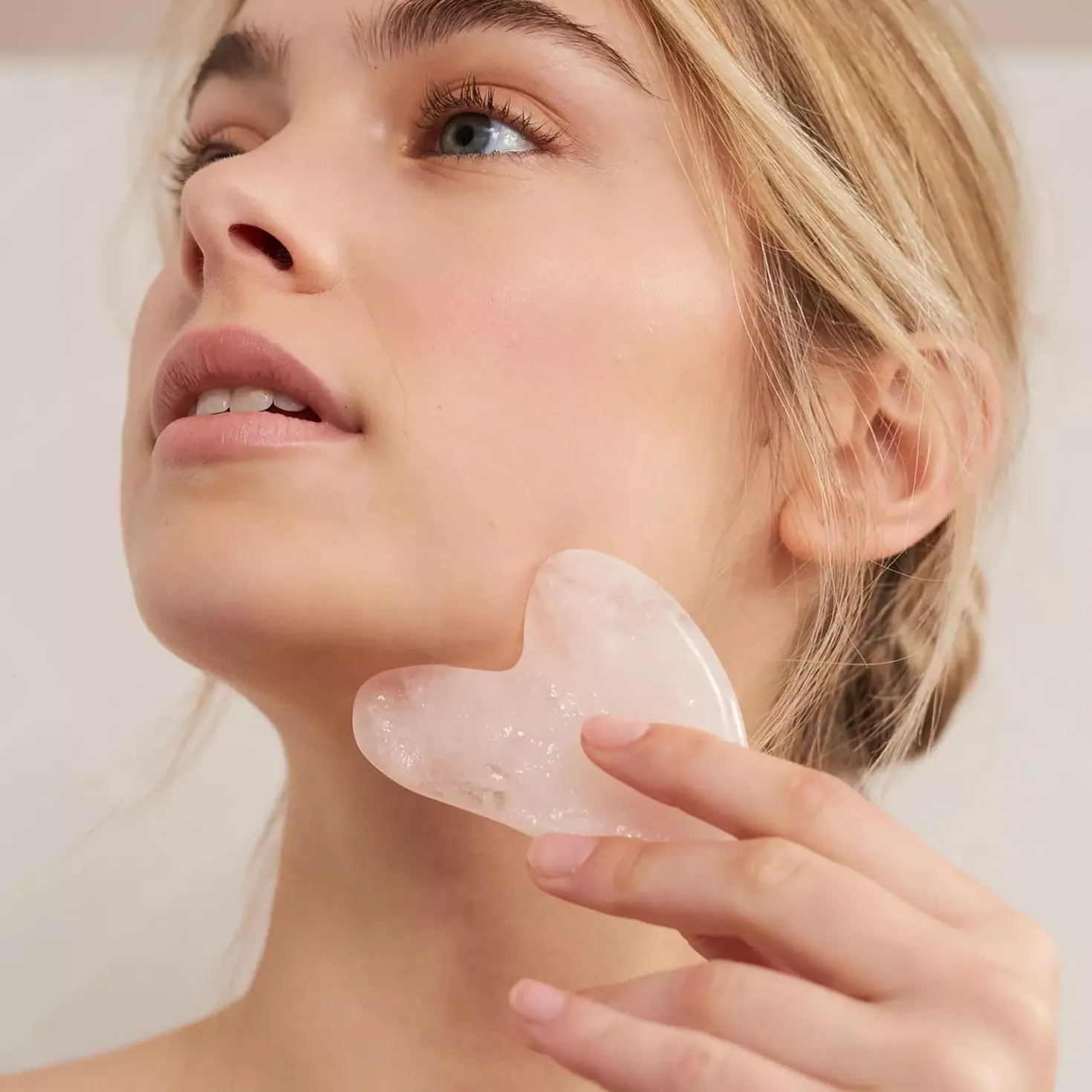 Parsa BeautyNature Love Gua Sha Rose Quartz