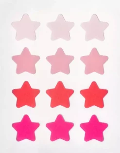 Peggy World Blemish Patches Stars and Hearts Black