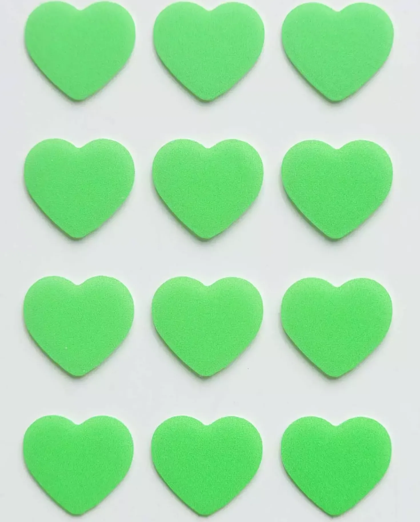 Peggy World Blemish Patches Stars and Hearts Lime Green