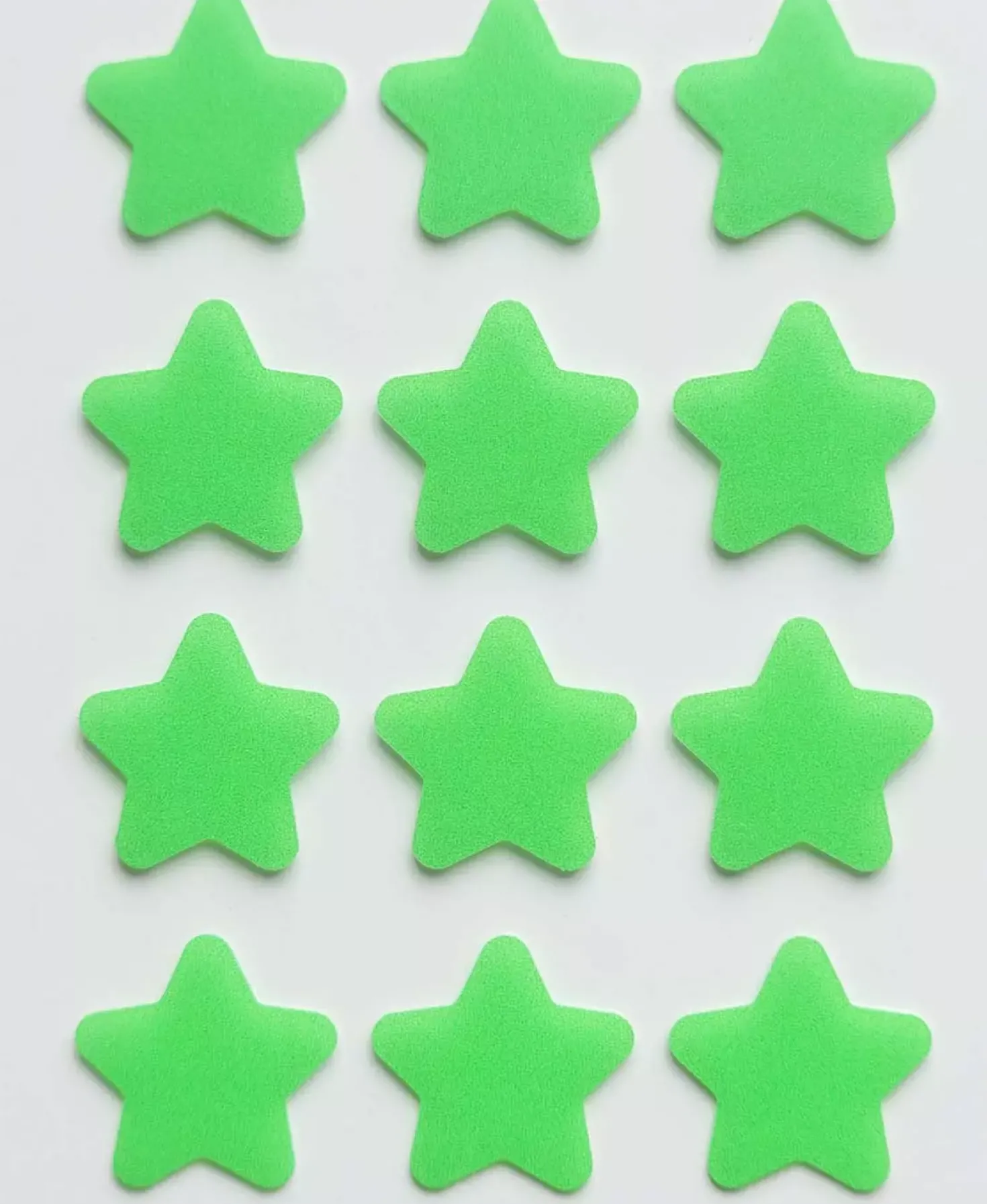 Peggy World Blemish Patches Stars and Hearts Lime Green