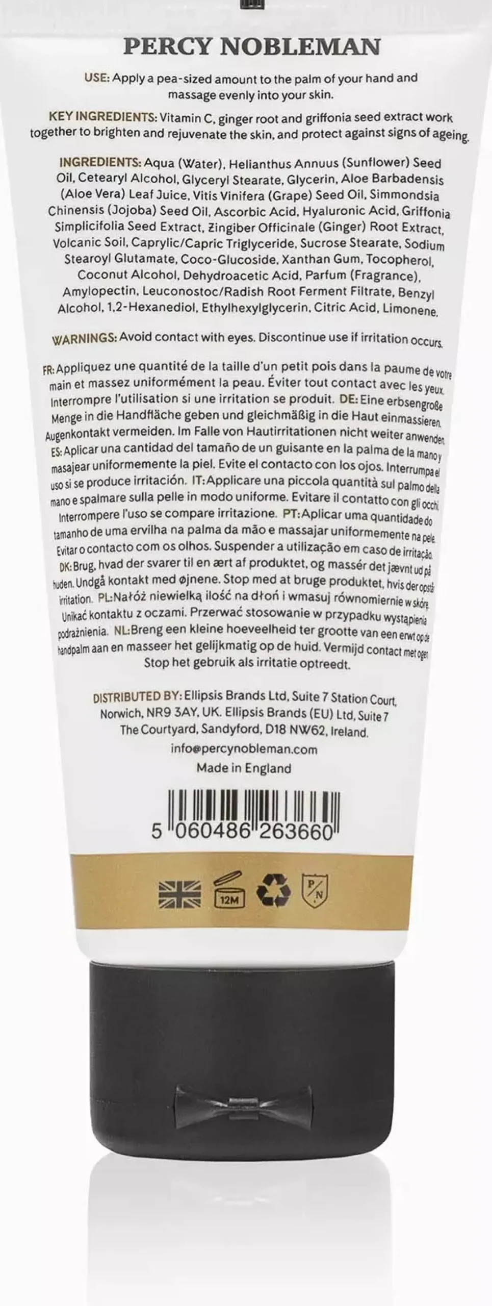 Percy Nobleman Age Defense Moisturiser 100 ml