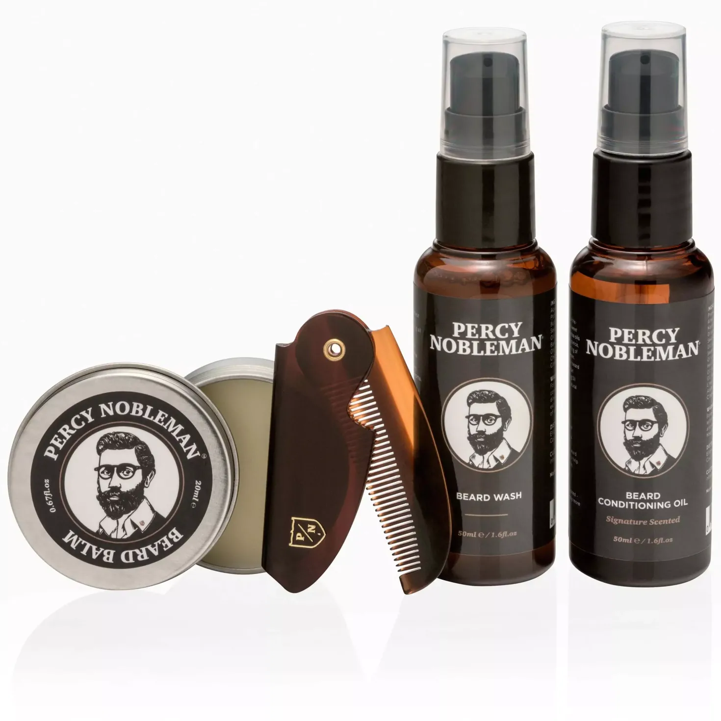 Percy Nobleman Beard Grooming Kit