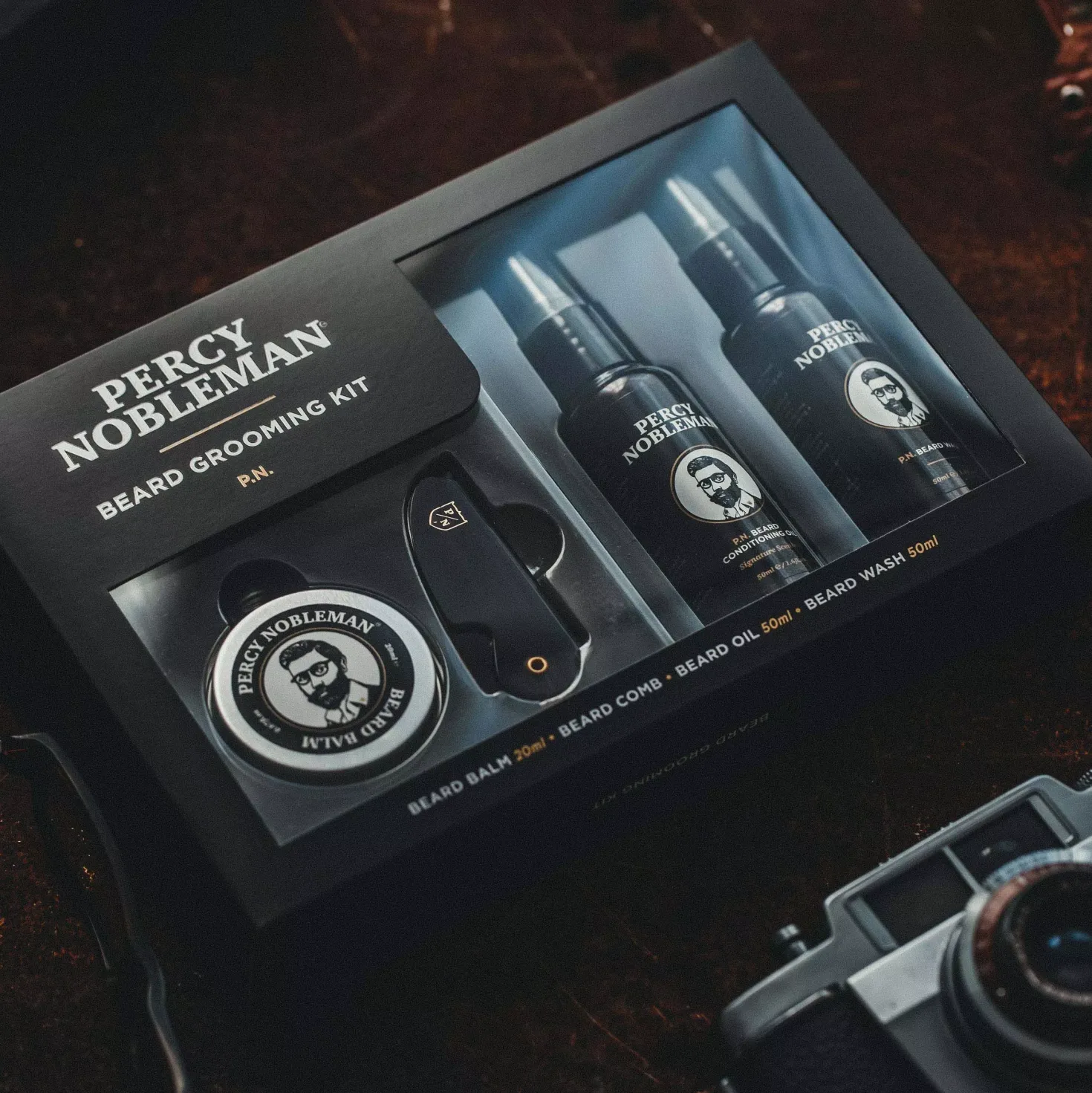 Percy Nobleman Beard Grooming Kit