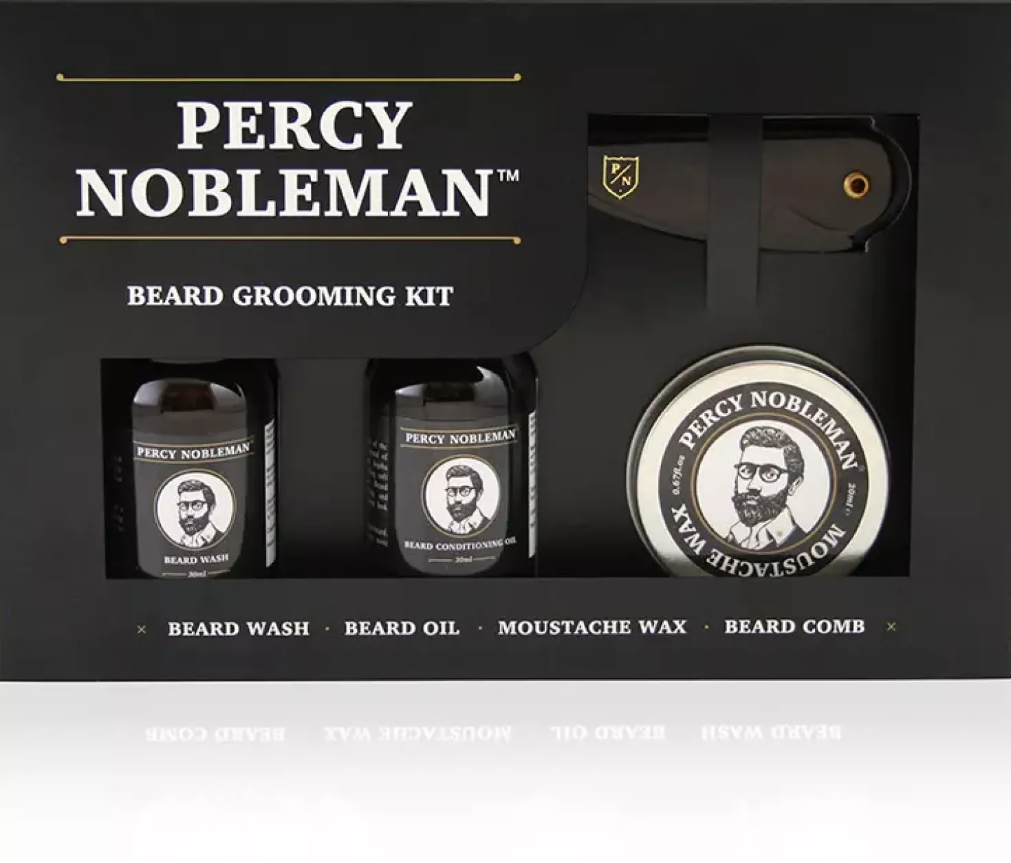 Percy Nobleman Beard Grooming Kit