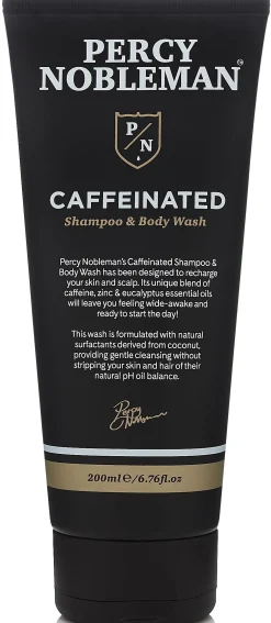 Percy Nobleman Caffeinated Shampoo & Body Wash 200 ml