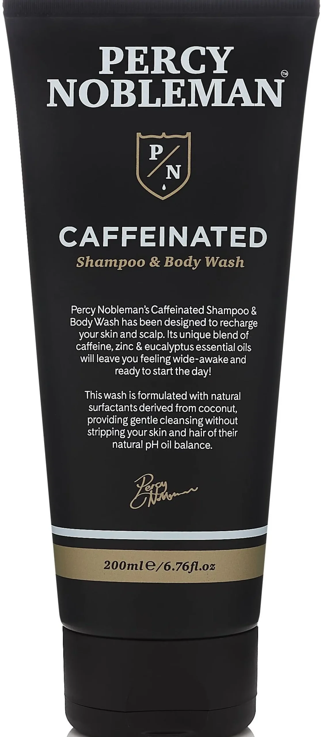 Percy Nobleman Caffeinated Shampoo & Body Wash 200 ml
