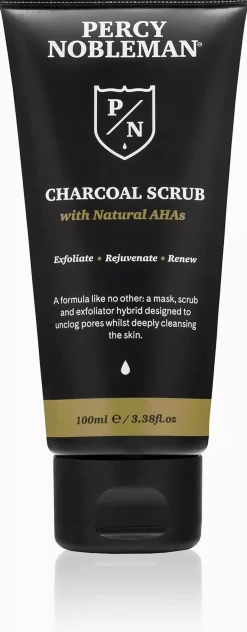 Percy Nobleman Charcoal Scrub 100 ml