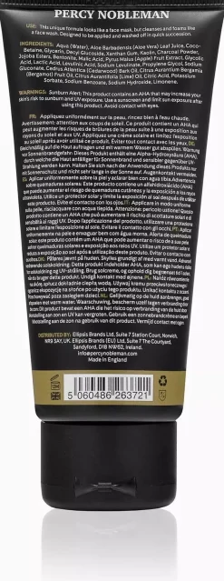 Percy Nobleman Charcoal Scrub 100 ml