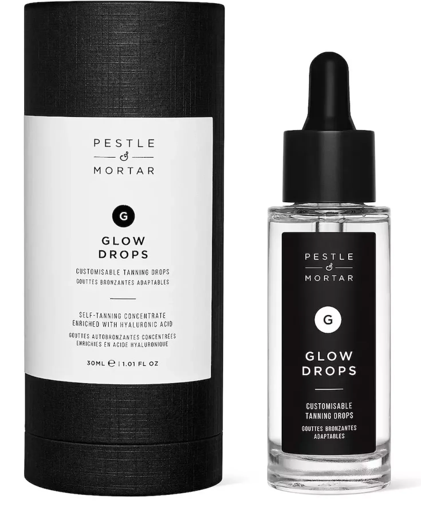 Pestle & Mortar Glow Drops Mini Customisable Tanning Drops 15 ml