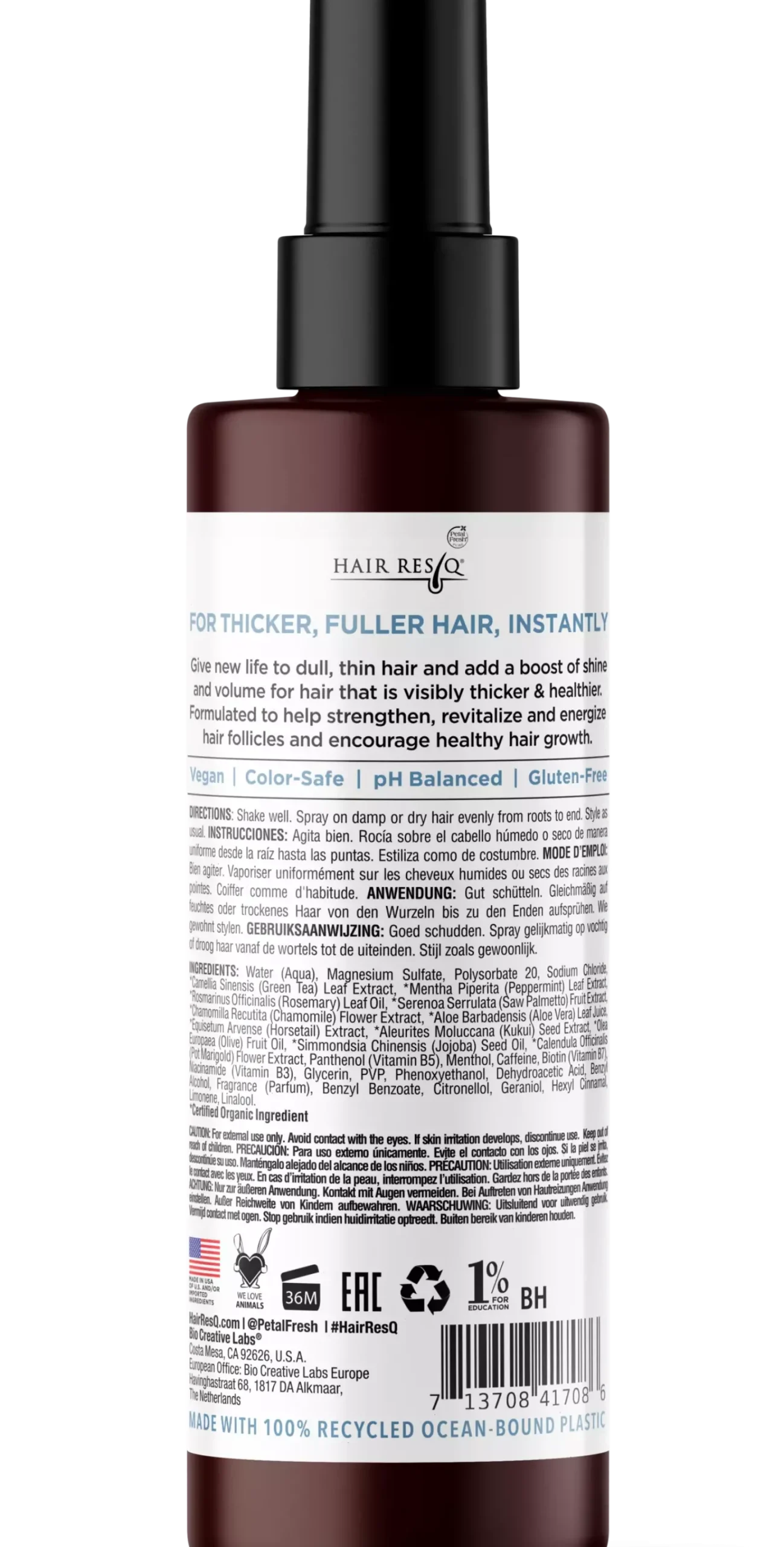 Petal FreshHair ResQ Instant Thickening Spray 147 ml