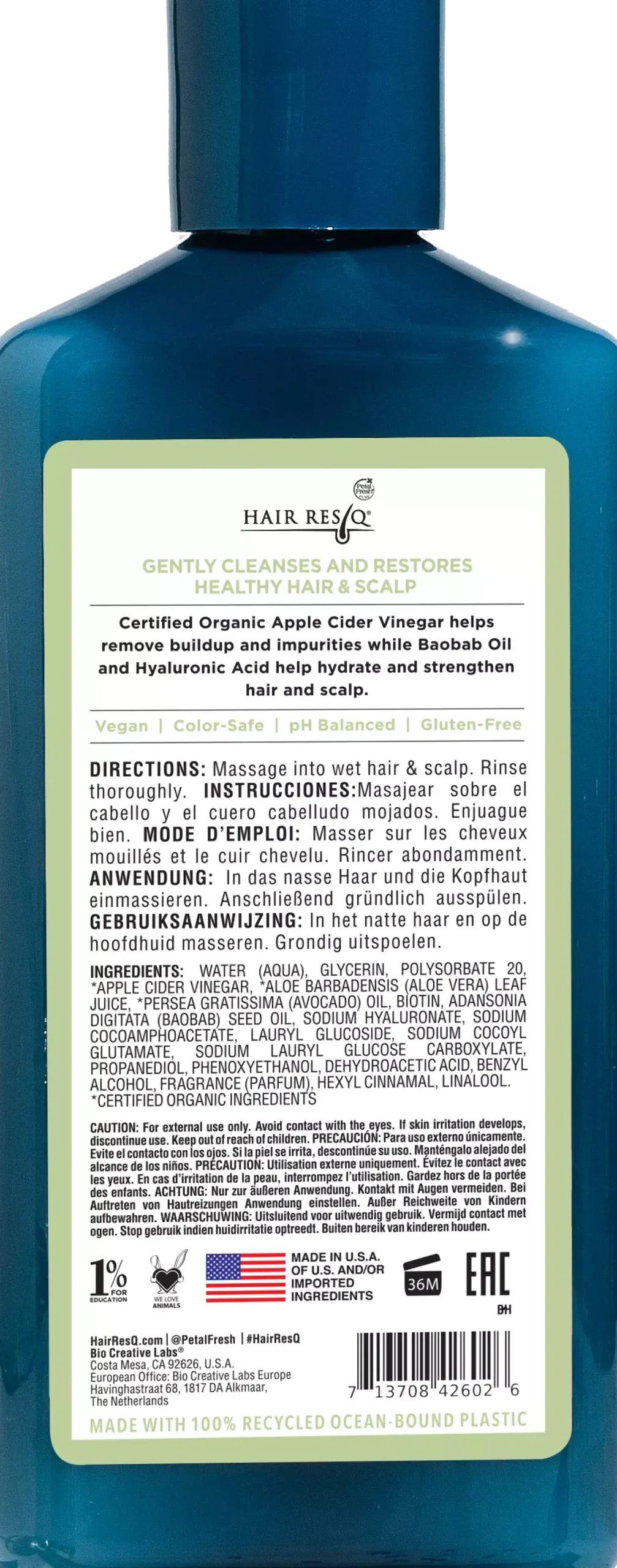 Petal FreshHair ResQ Scalp Care Cleansing Rinse 355 ml