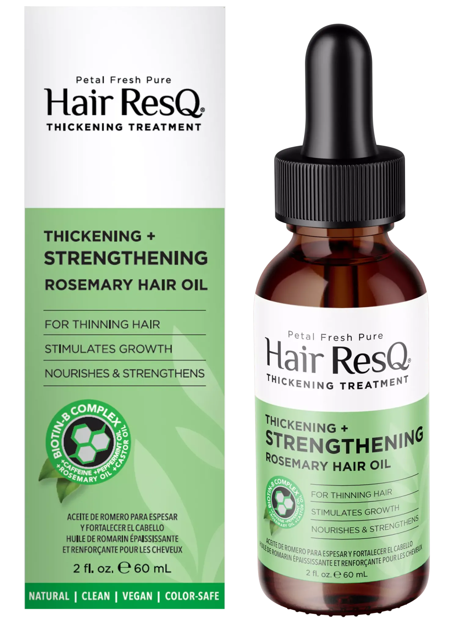 Petal FreshHair ResQ Thickening + Strengthen Hair Oil 60 ml