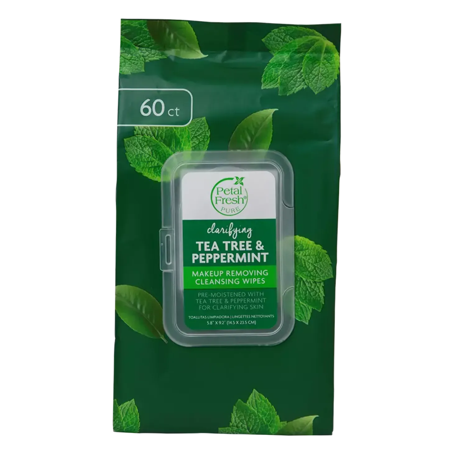 Petal FreshPure Tea Tree & Peppermint Makeup Removing Wipes