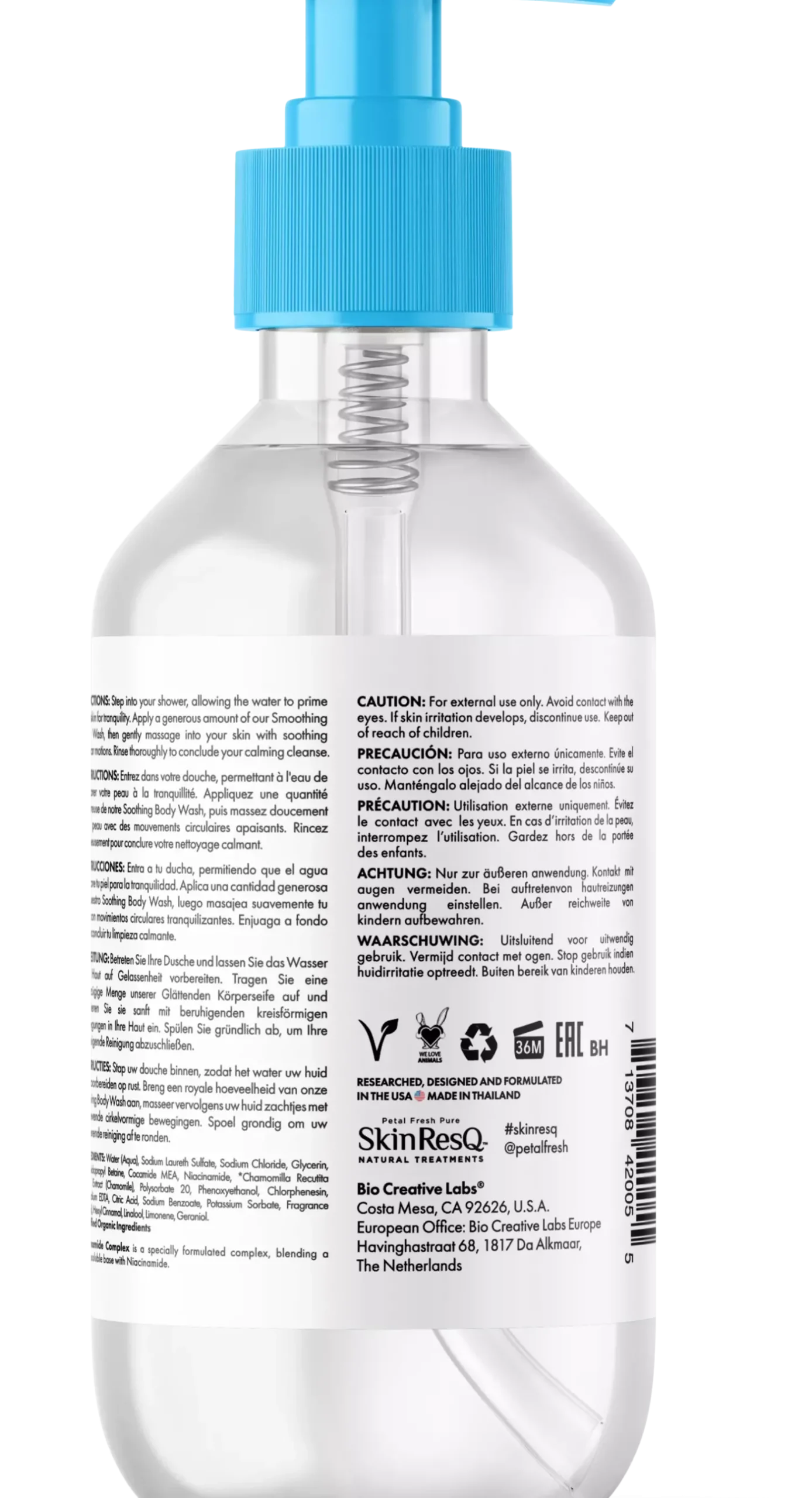 Petal FreshSkin ResQ Skin ResQ Smoothing Body Wash 473 ml