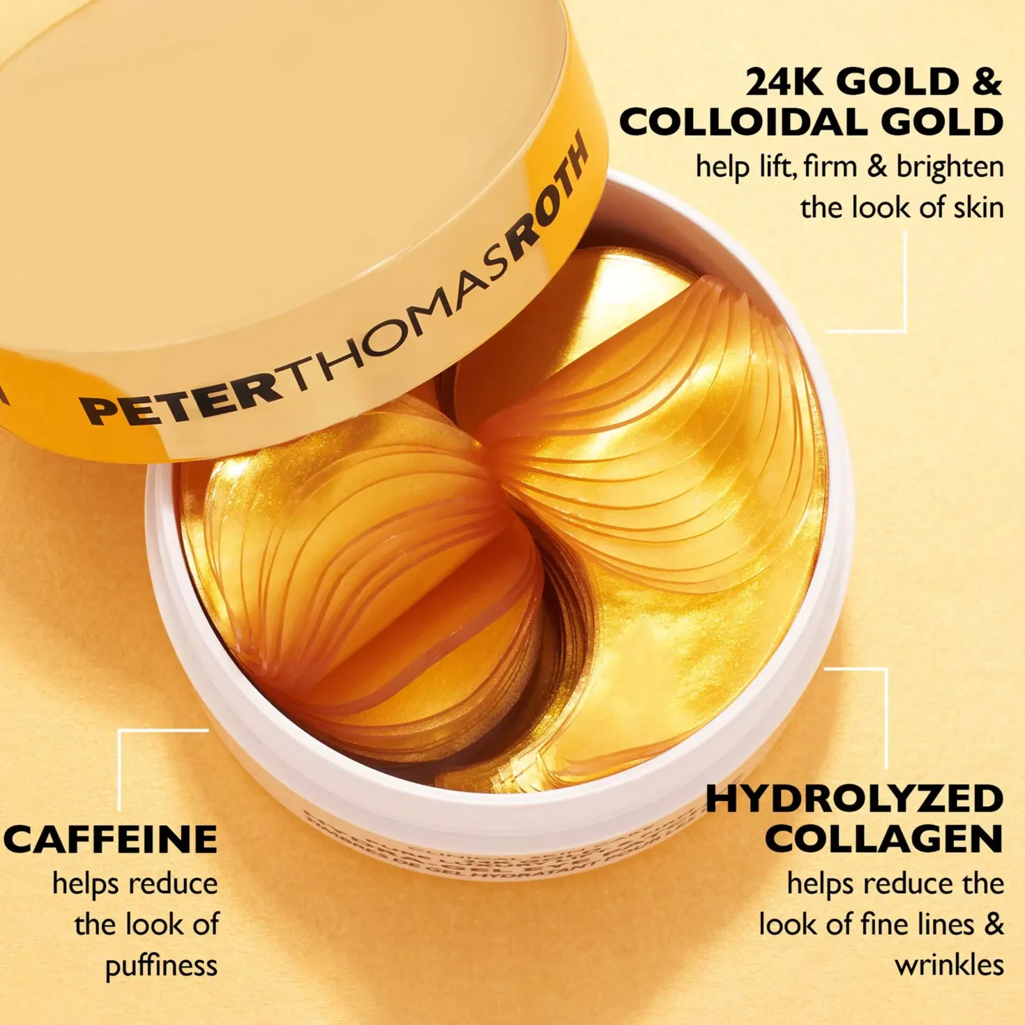 Peter Thomas Roth 24K Gold Hydra Gel Eye Patches